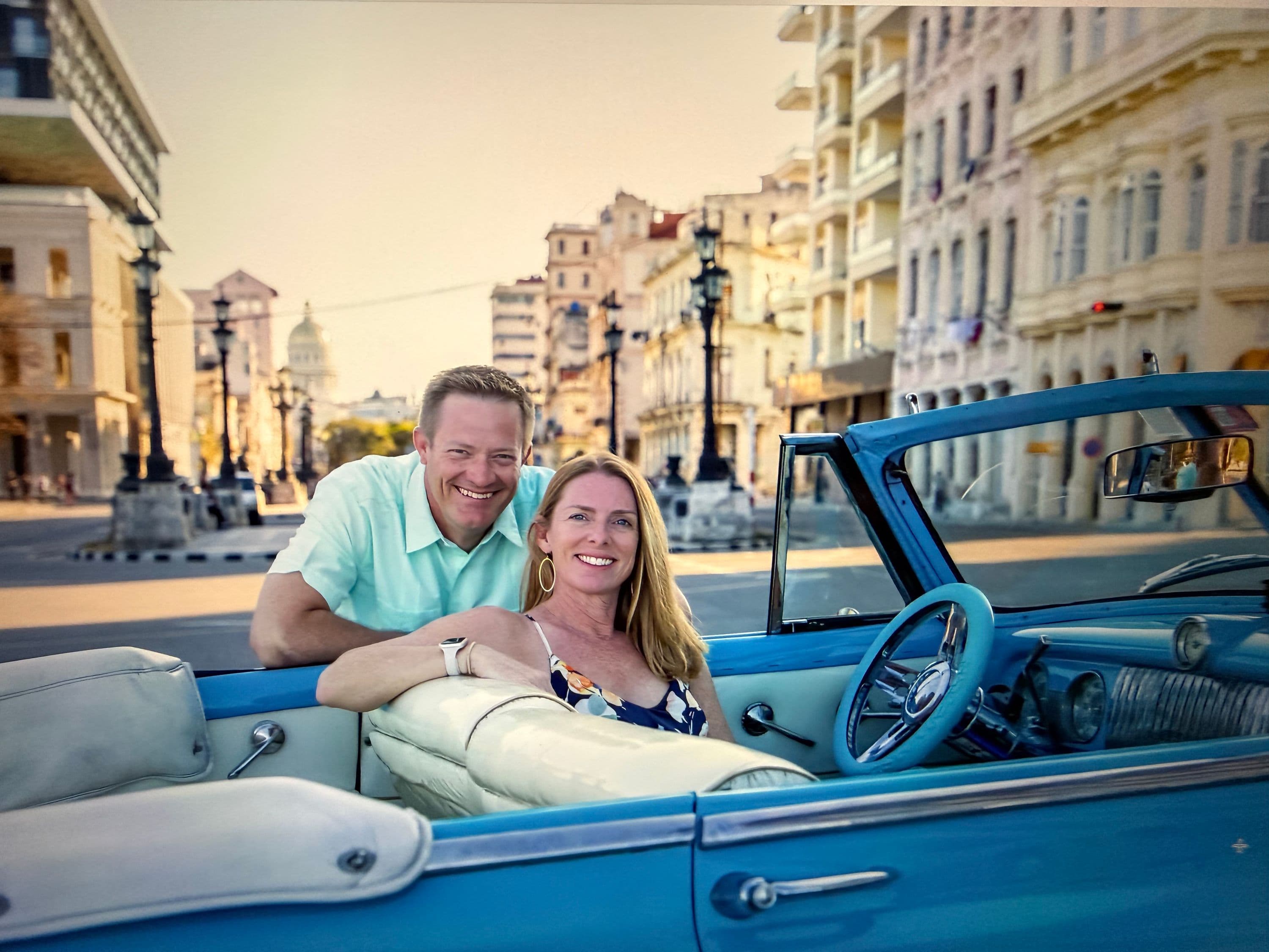 Ben and Michelle Peterson, founders of Our Time Away